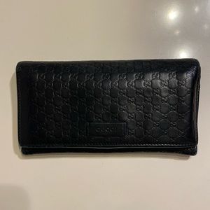 Gucci elegantissima wallet in black